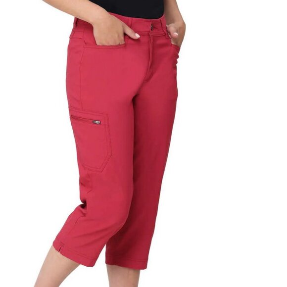Sierra Designs Hiking Tech Capris in Rasperry Red, 8 - Picture 2 of 13